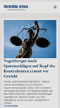 Mobile Screenshot of oberhessische-zeitung.de